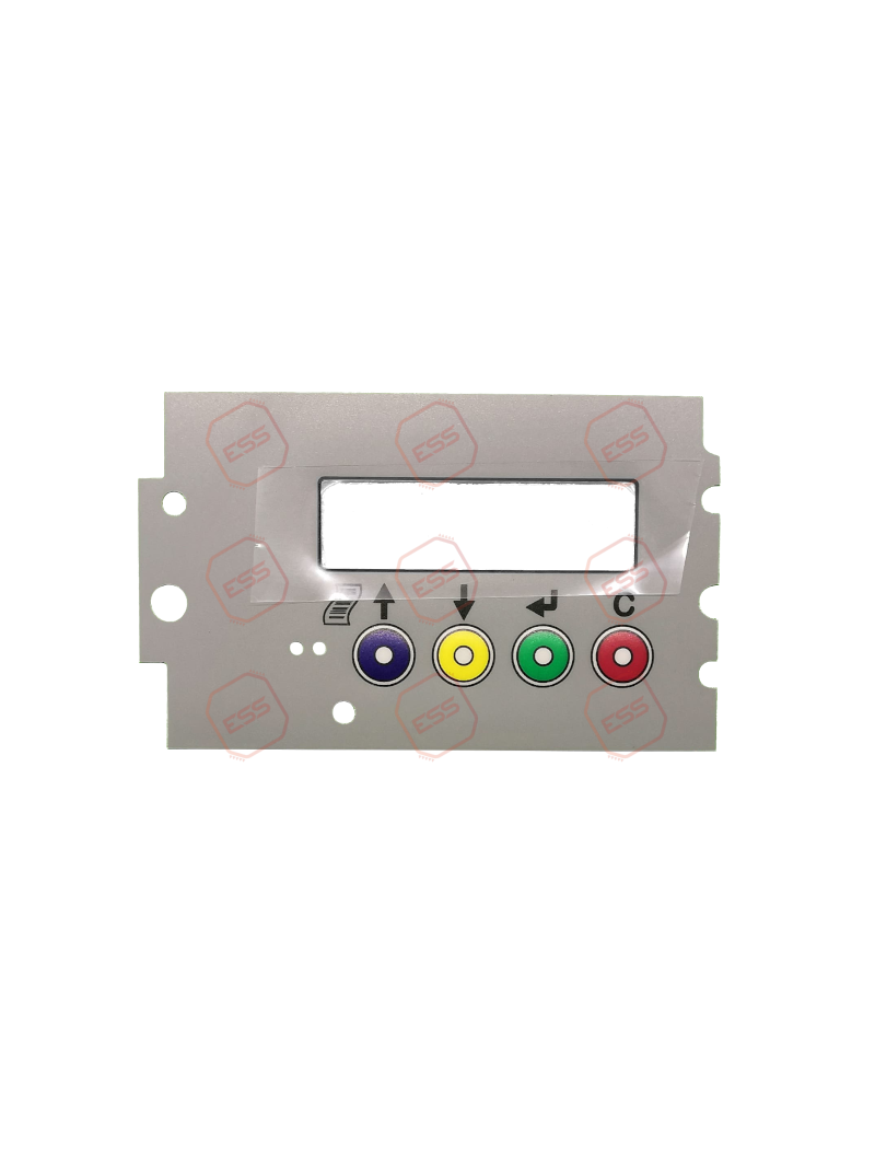 DataCold 250 Keypad Overlay